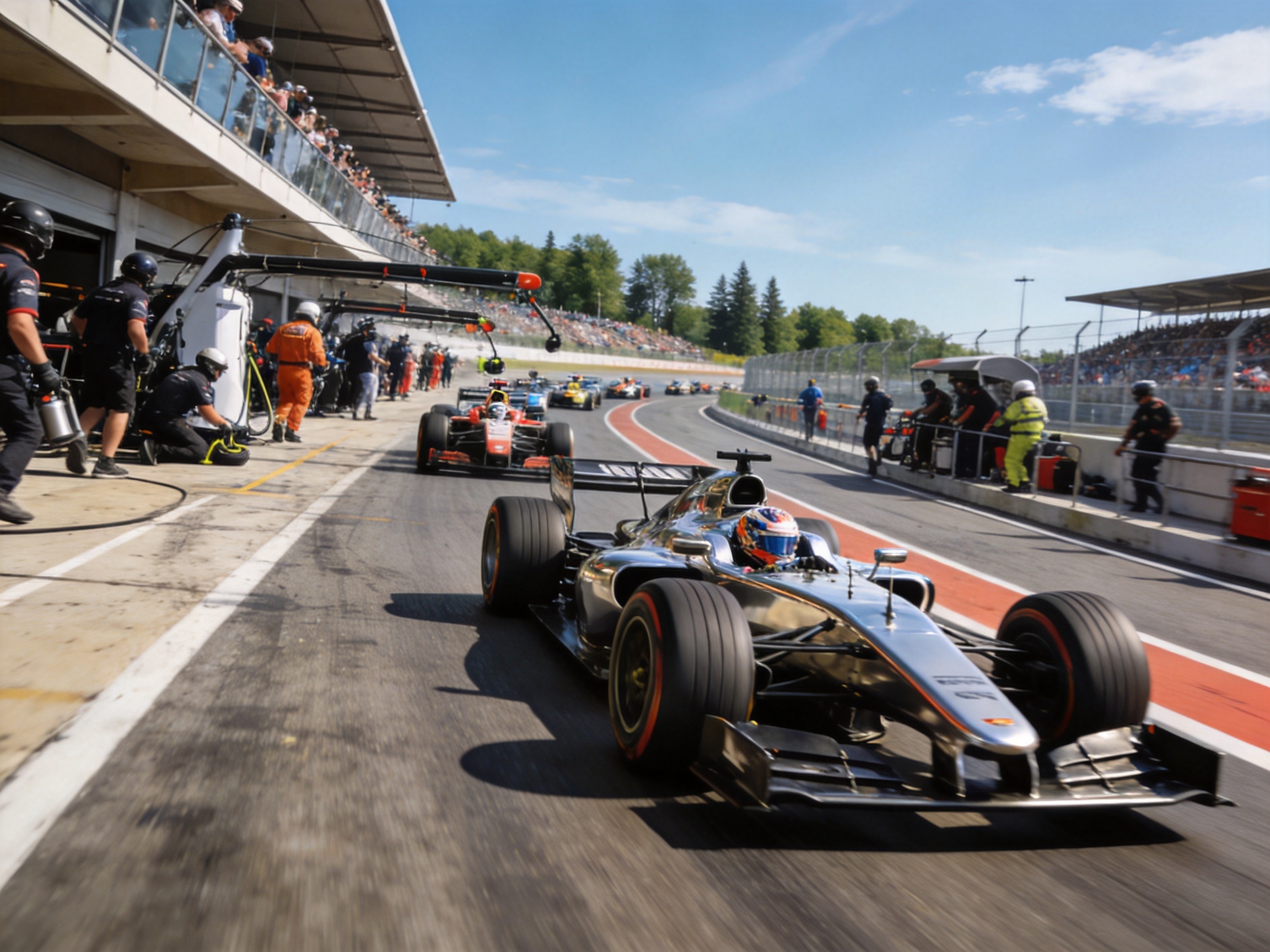 赛车运动：F1及全球赛车锦标赛精彩画面